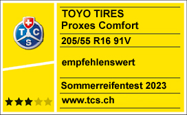 Empfehlenswert: TOYO TIRES - Proxes Comfort